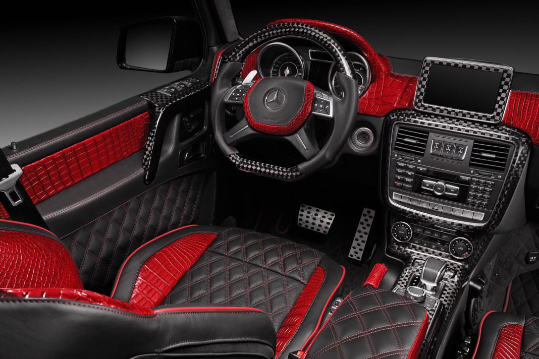 Mercedes-Benz G65 AMG With Red Crocodile Leather by TopCar