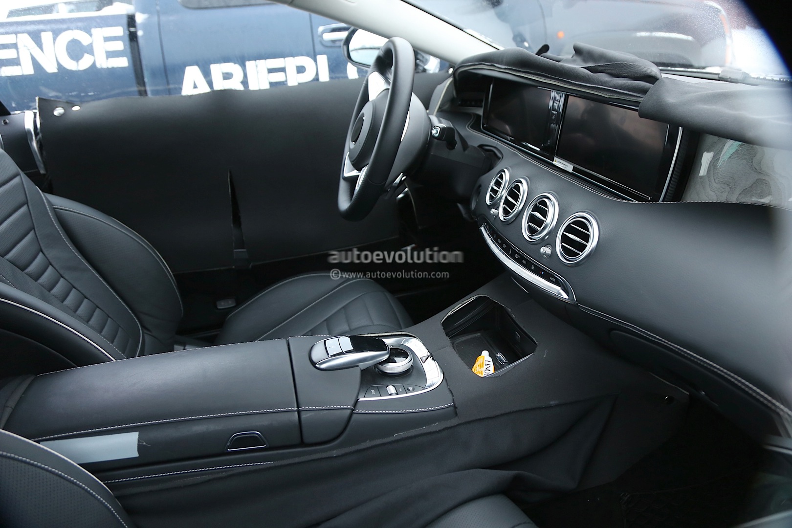 Mercedes Benz S Class Coupe Interior Spied Gtspirit