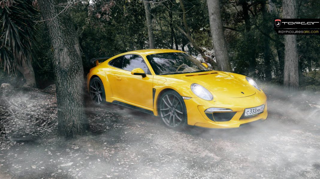 Stunning Yellow Porsche 911 Carrera Stinger by TopCar