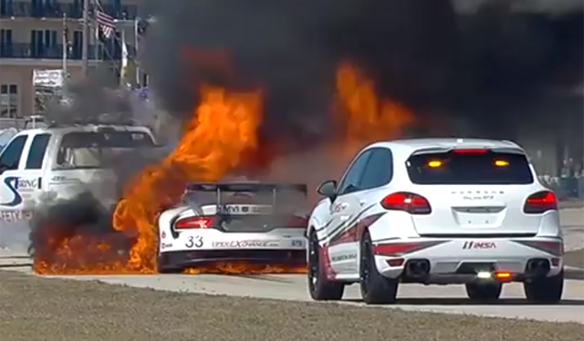 Watch 2014 SRT Viper GT3-R Burn in 12 Hours of Sebring