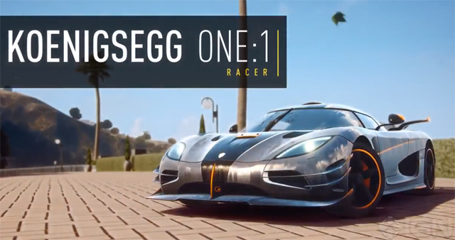 Insane Koenigsegg One:1 Already Available on Need For Speed Rivals