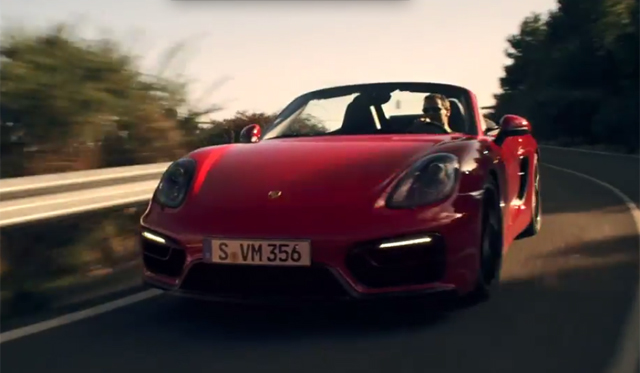 Watch the new Porsche Boxster GTS Stars in Official Clip