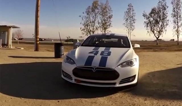 Tesla Model S Performs Valiantly On the Track
