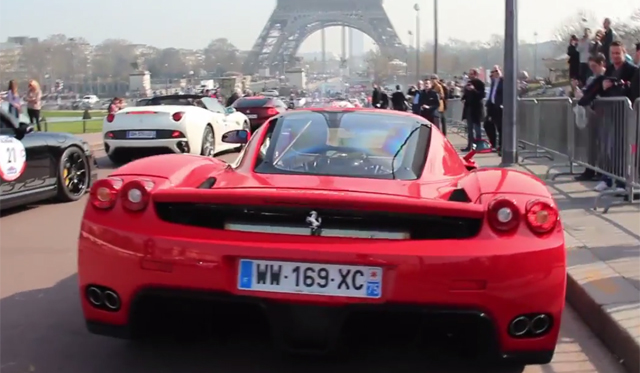 Video: Ferrari Enzo Loves to Rev in Paris