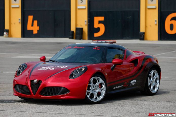 Alfa Romeo 4C﻿ at WTCC Pre Season Tests