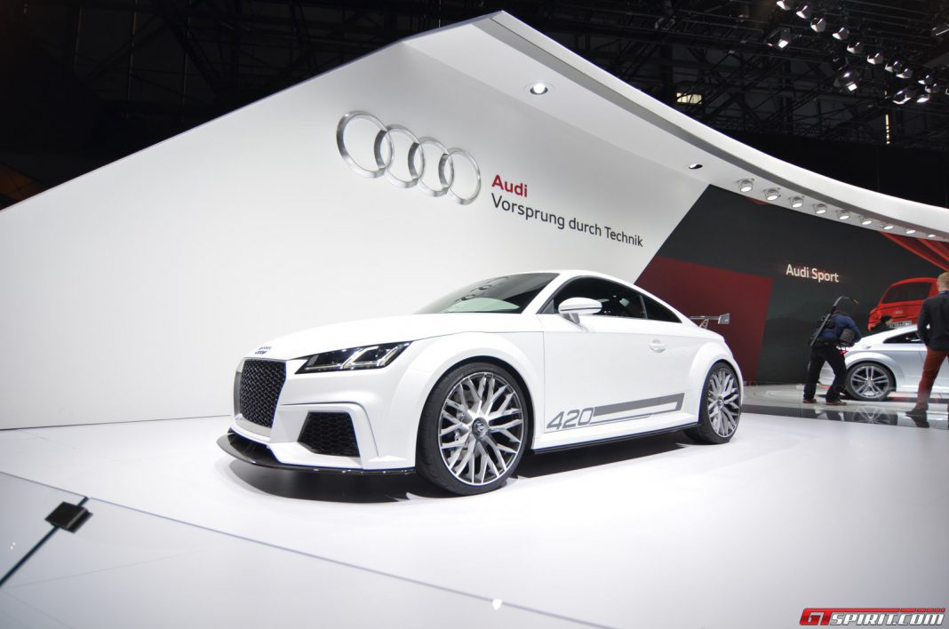 Geneva 2014: Audi TT Quattro Sport Concept