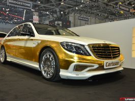 Carlsson SC50 Gold Edition at Geneva Motor Show 2014