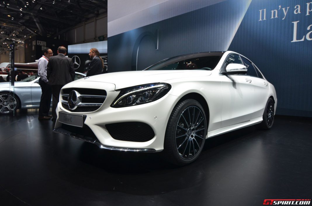 Mercedes-Benz C-Class at the Geneva Motor Show 2014