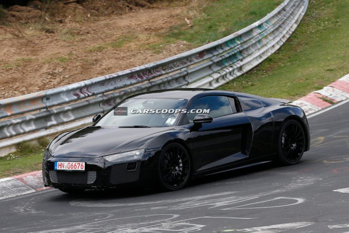 Next-Gen Audi R8 Drops Camo in Latest Nurburgring Spy Pics