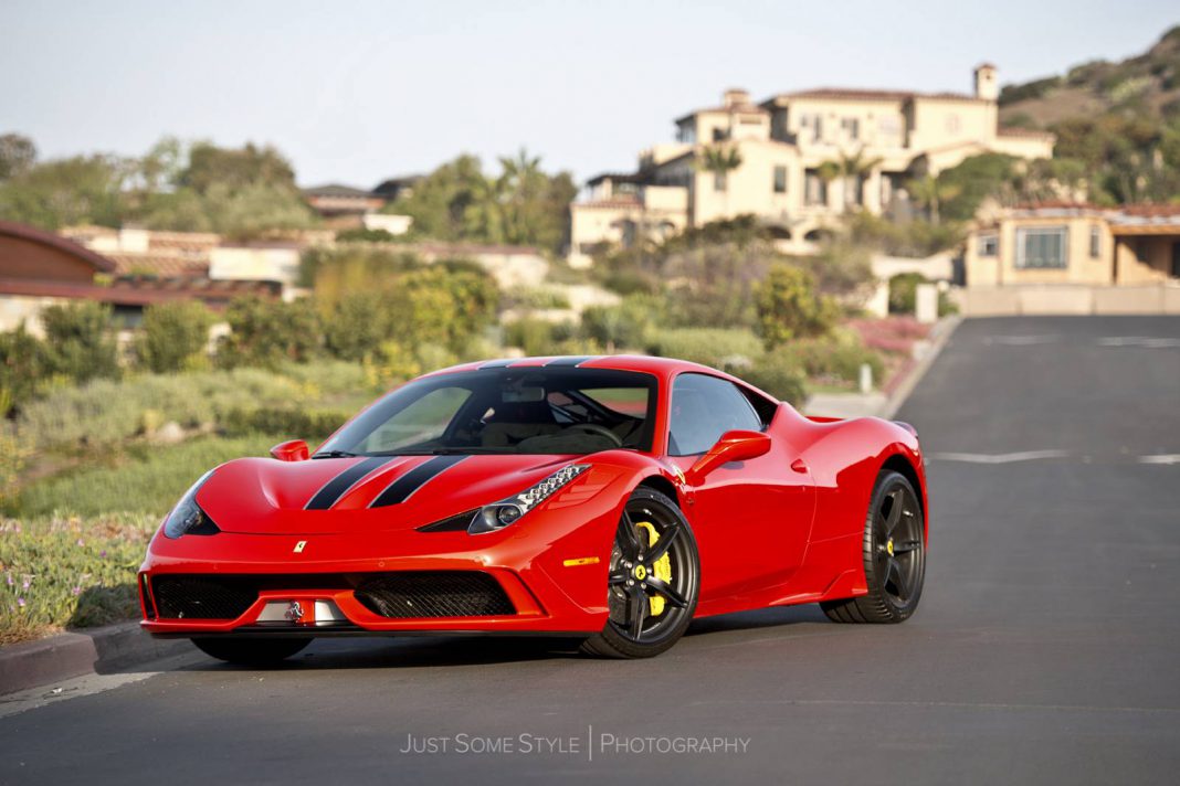The First Ferrari 458 Speciale in the US
