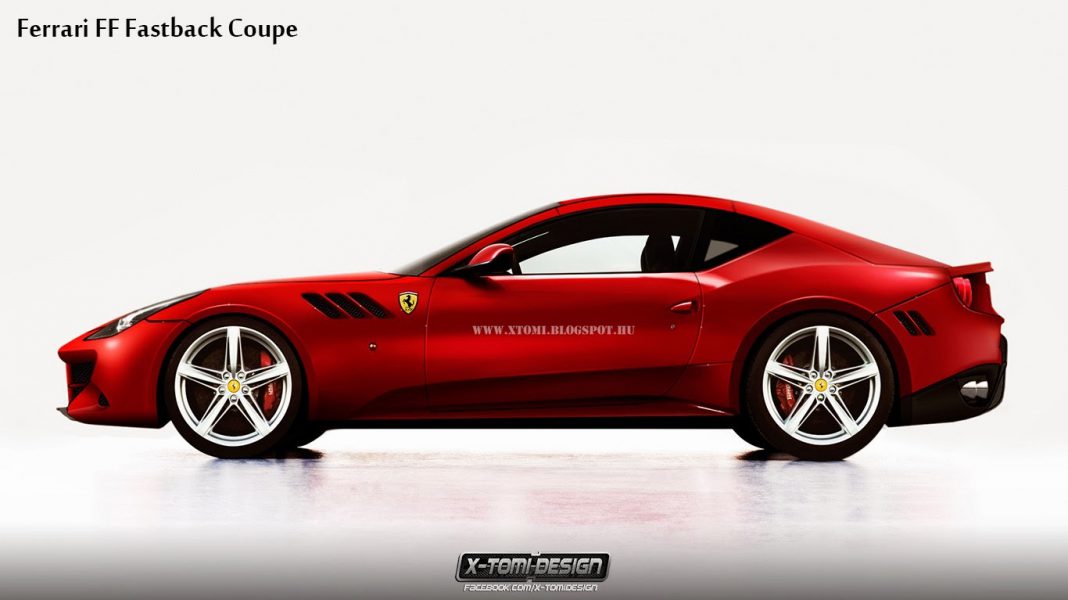 Ferrari FF Coupe Rendered