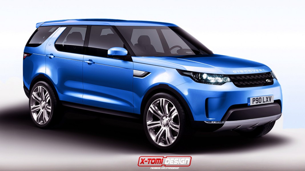 Upcoming Land Rover Discovery Sport Imagined