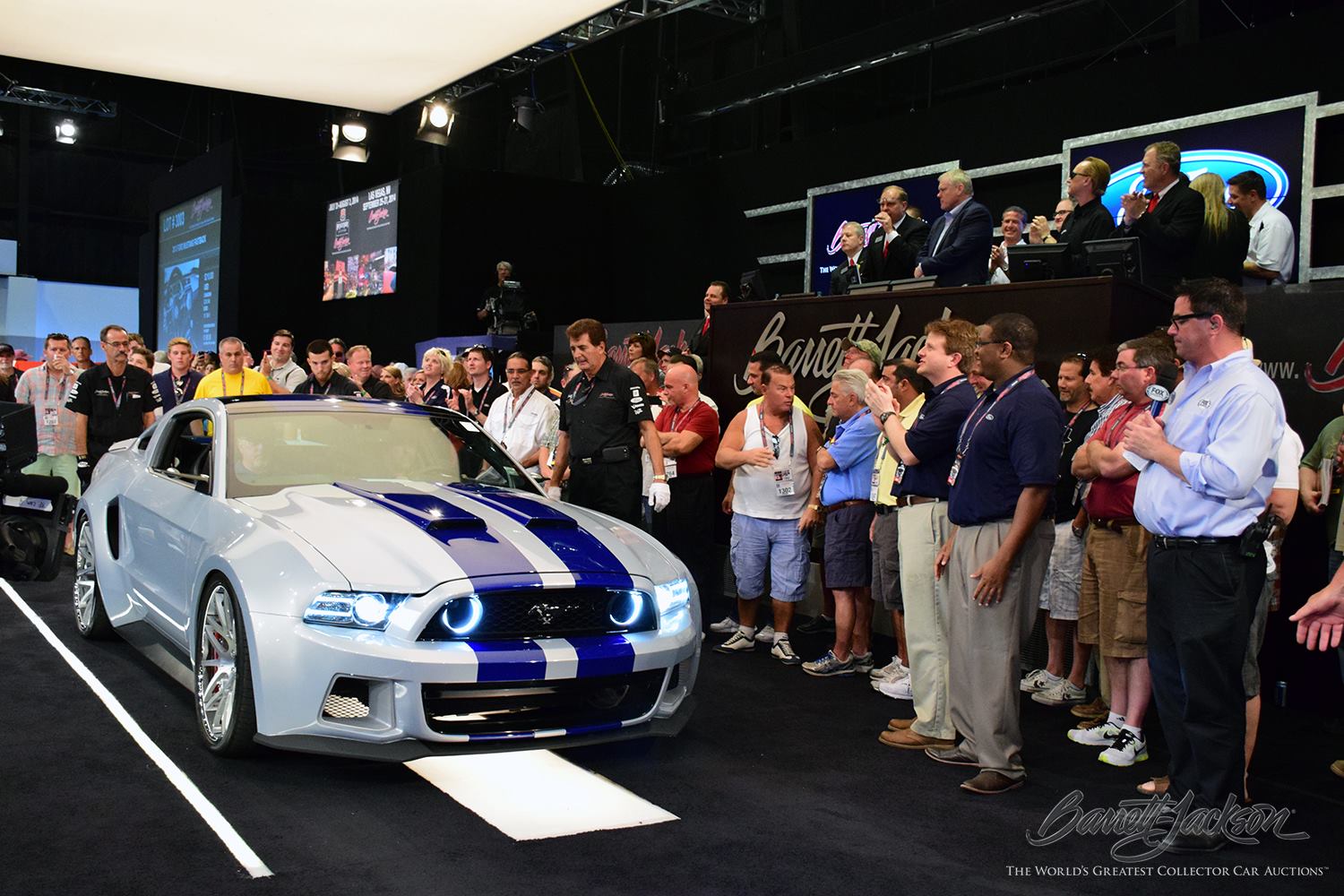 Need For Speed Ford Mustang Auctions For 300 000 At Barrett Jackson Gtspirit