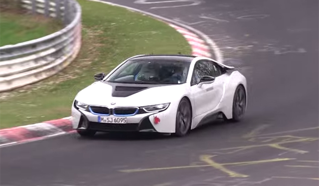 BMW i8 Hits the Nurburgring in a Fury