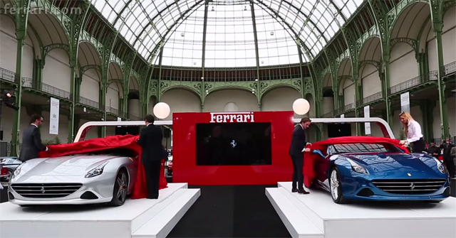 Ferrari California Make French Debut at Grand Palais