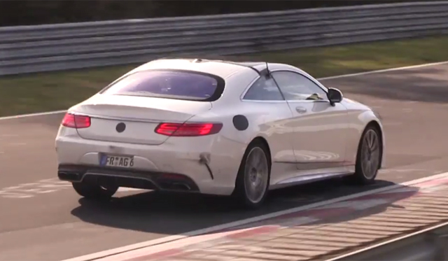Mercedes-Benz S500 and S63 AMG Coupe Hit The Nurburgring