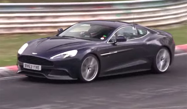 Possible Aston Martin Vanquish S Tests on the Nurburgring