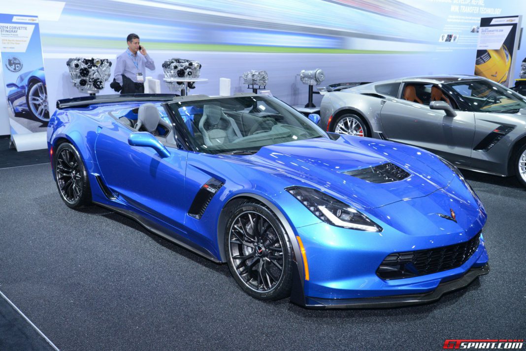 Corvette Z06 Convertible at New York Auto Show 2014