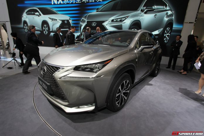 Lexus NX at the Beijing Motor Show 2014