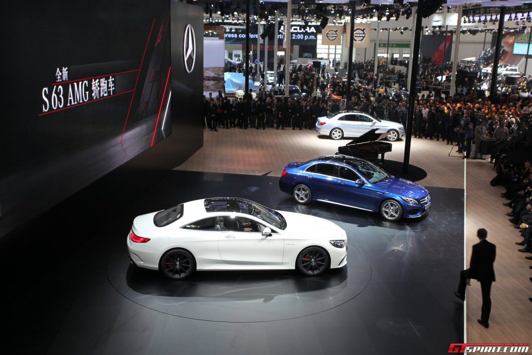 Mercedes-Benz S 63 AMG Coupe at Beijing Motor Show 2014