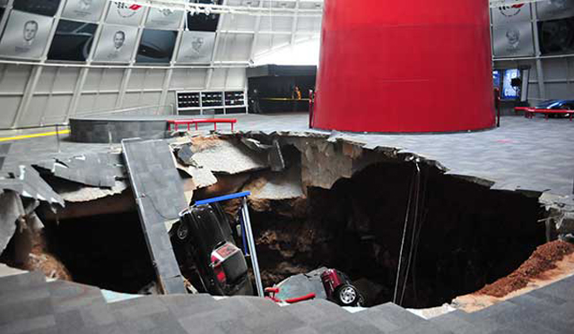 Corvette Museum Sinkhole Will Be Preserved