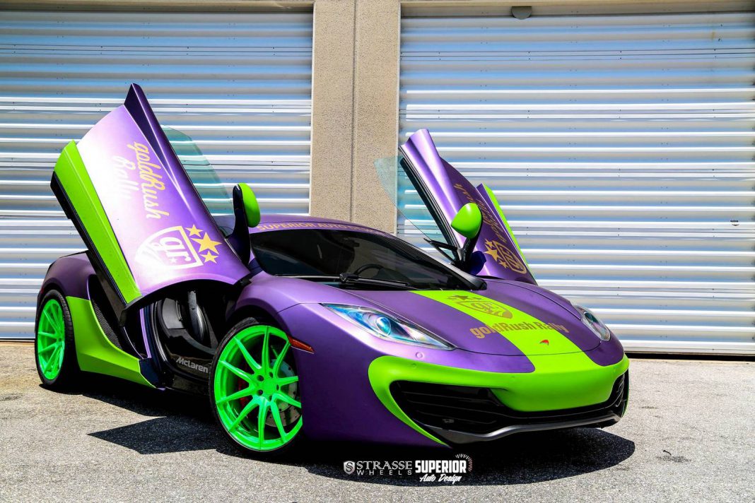 McLaren 12C Wrapped for goldRush Rally 6