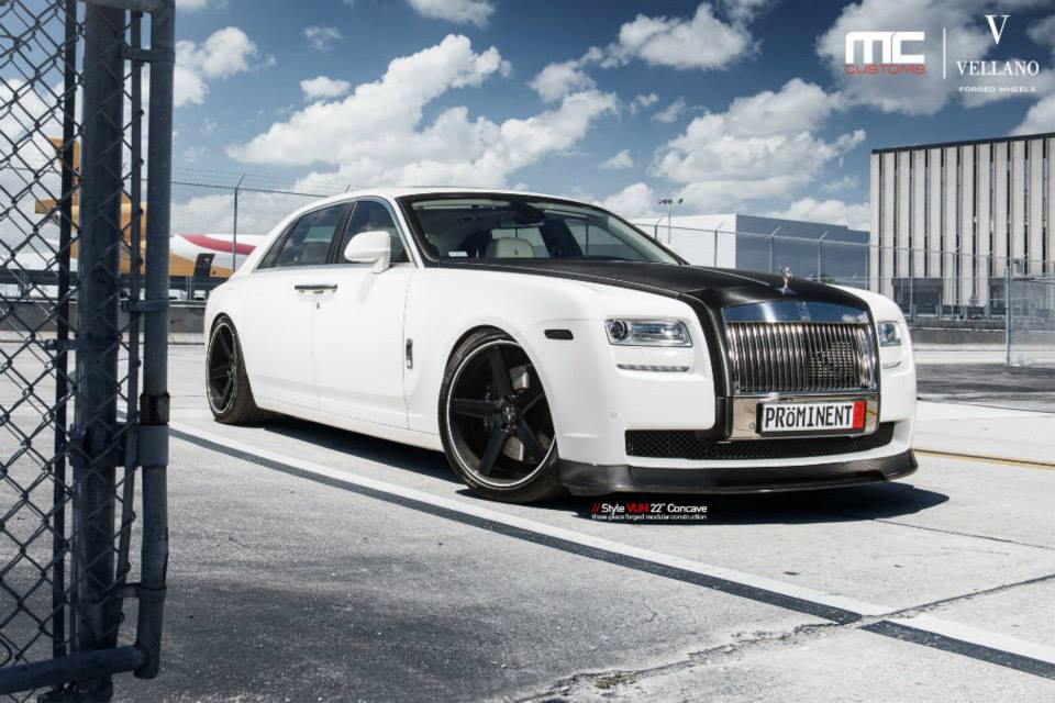 Black and White Rolls-Royce Ghost by MC Customs
