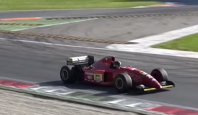 Video: Insane 1995 Ferrari F1 Car Screams at Monza!