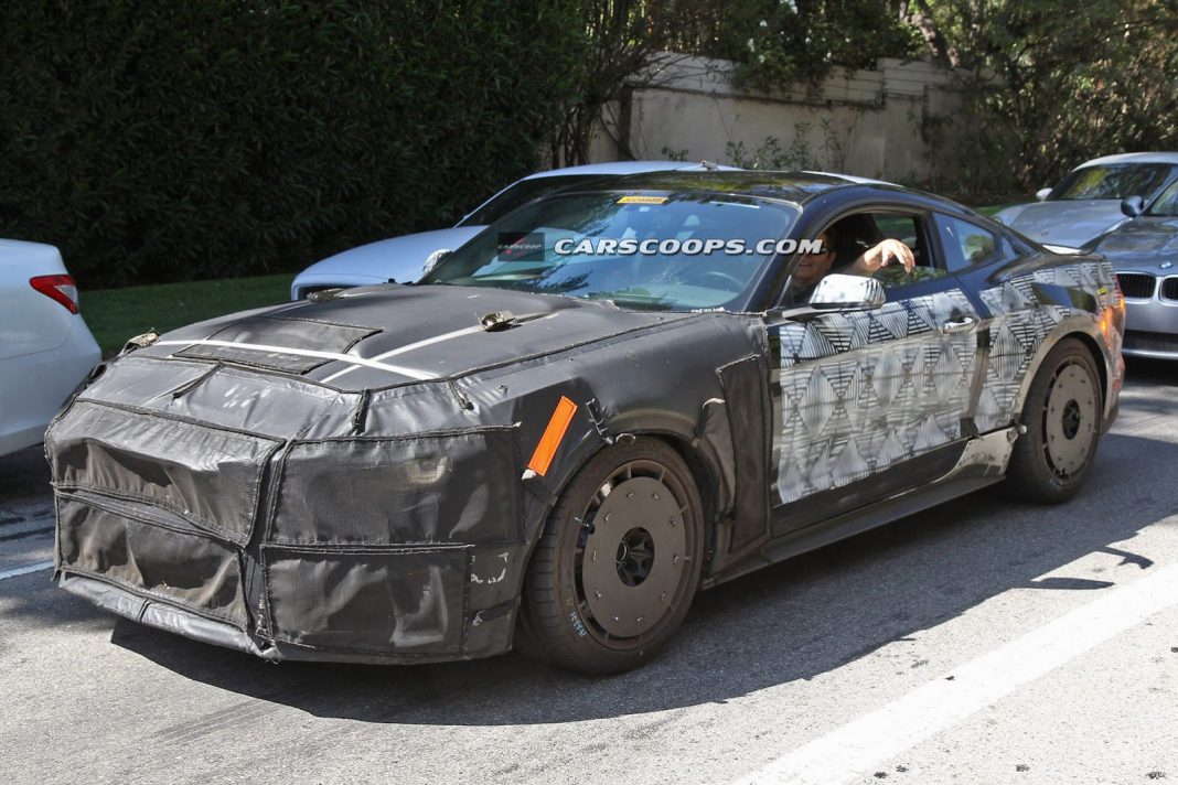 Upcoming Ford Mustang GT350 Spied Again