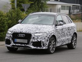Facelifted Audi RS Q3 Spied Testing
