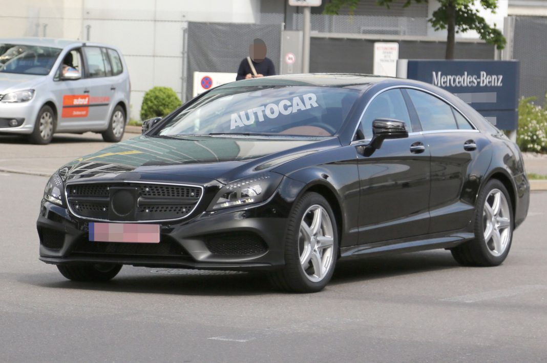 Facelifted Mercedes-Benz CLS Spotted Before Goodwood Debut