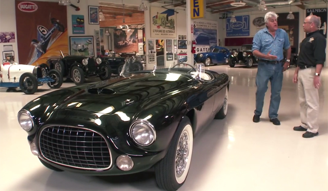 Video: Jay Leno Checks out 1952 Ferrari Barchetta