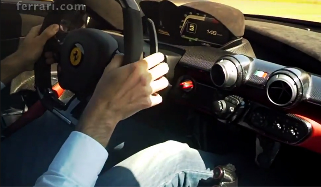 Video: Ferrari Celebrates 15 Million Facebook Fans With LaFerrari POV!