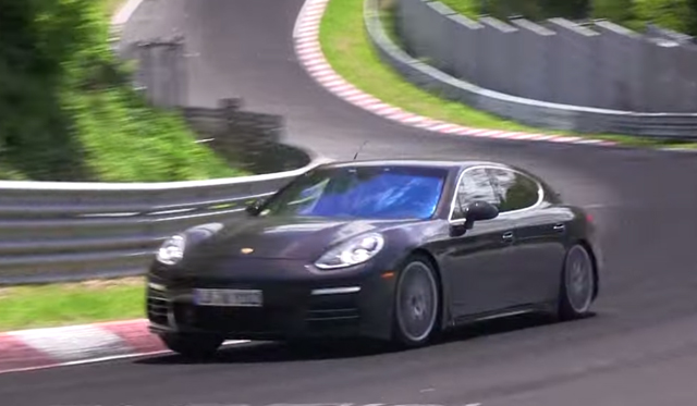 Video: Porsche Panameras on the Nurburgring With New V6 and V8 Engines