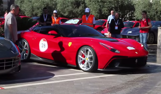 Video: Driving Behind One-off Ferrari F12 TRS