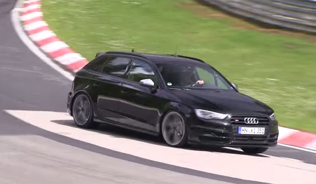 Video: New Audi RS3 Sportback Tests on the Nurburgring