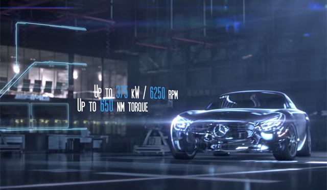 Video: A Look at the 2016 Mercedes-AMG GT's Biturbo V8