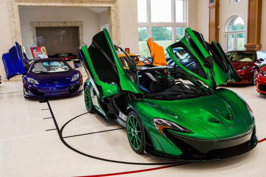 Green MSO McLaren P1 with Green Matched Wheels
