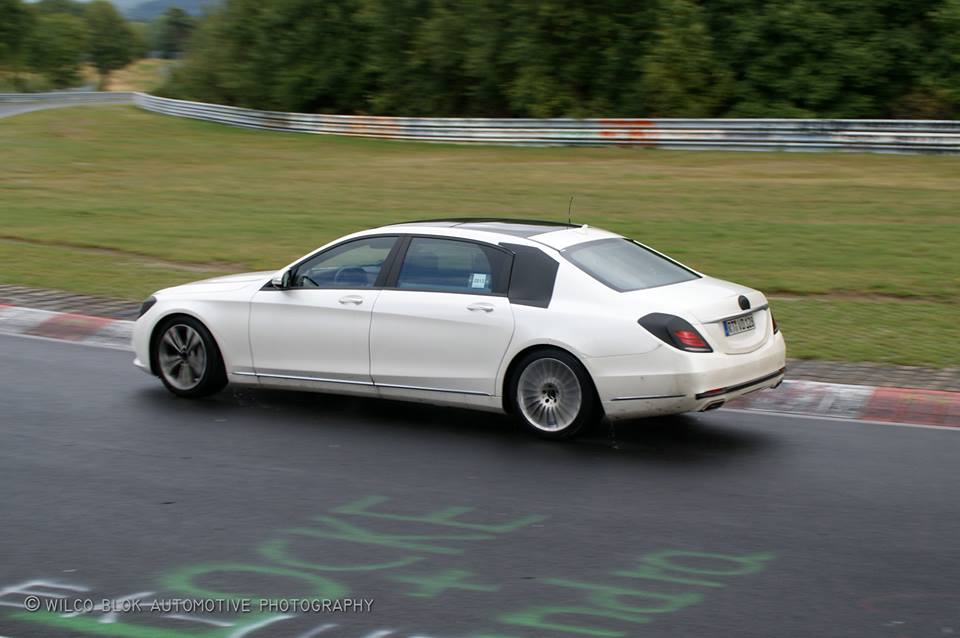 Mercedes-Benz S-Class Pullman Spotted at the Nürburgring