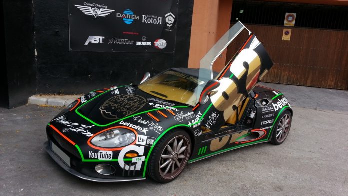 Gumball 3000 Spyker C8 Spyder For Sale