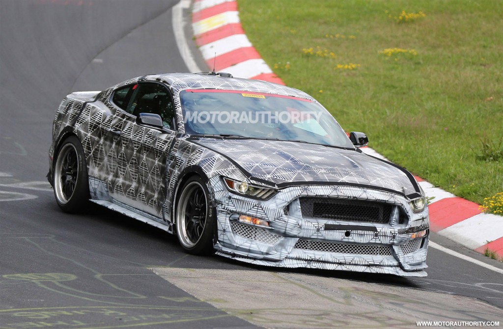 2015 Ford Mustang GT350 SVT Tests at the Nurburgring