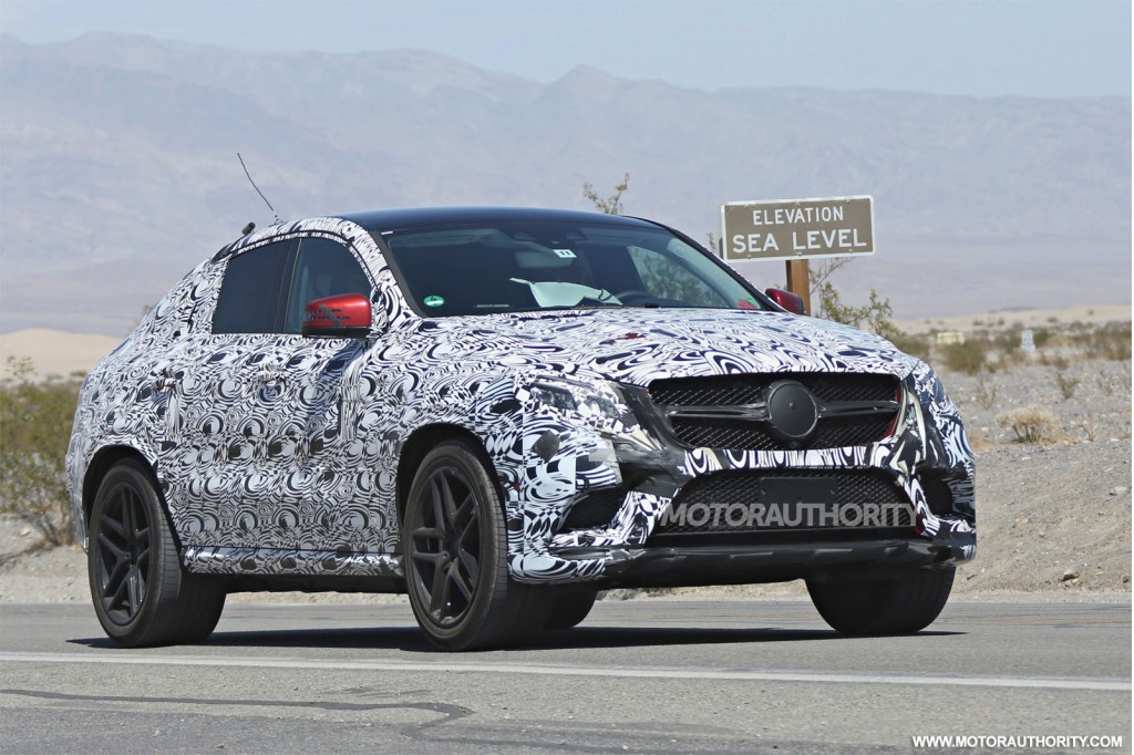 Exciting Mercedes-Benz ML Coupe Continues Testing