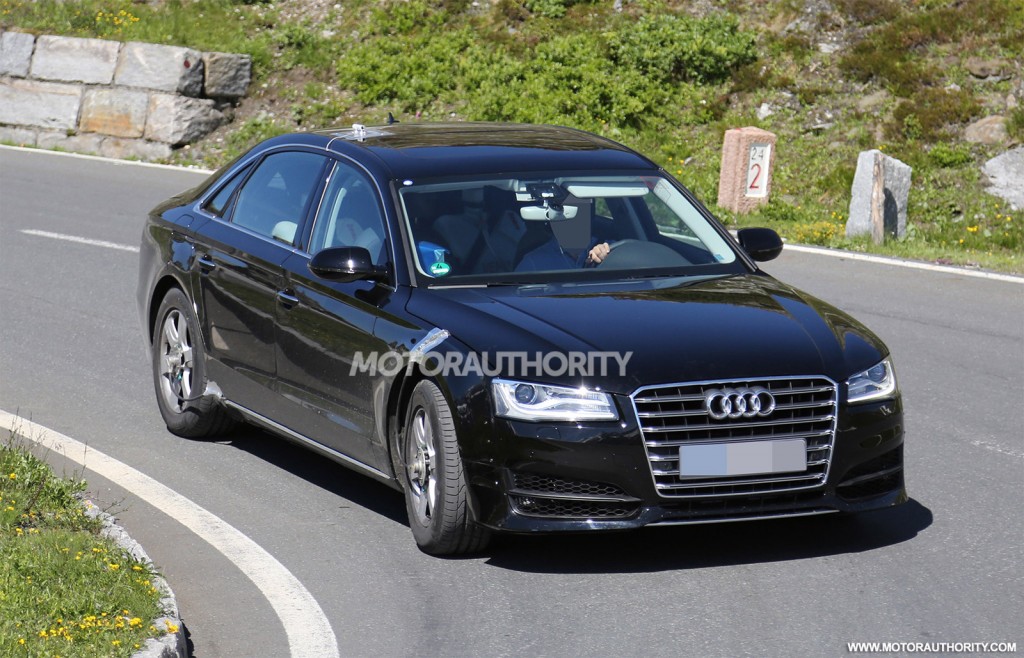2018 Audi A8 Spied Testing