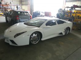 White Lamborghini Reventon Replica For Sale in U.S