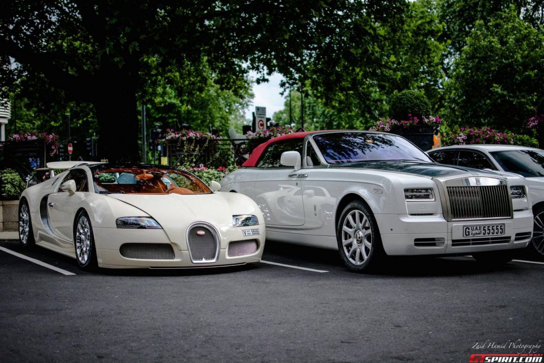 Bugatti Veyron + Rolls-Royce Phantom