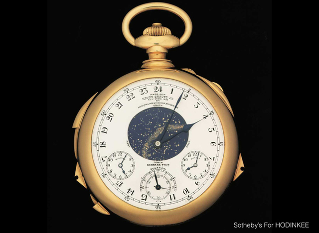 Patek Philippe Supercomplication Pocket Watch Could Sell For Over $16 Million!
