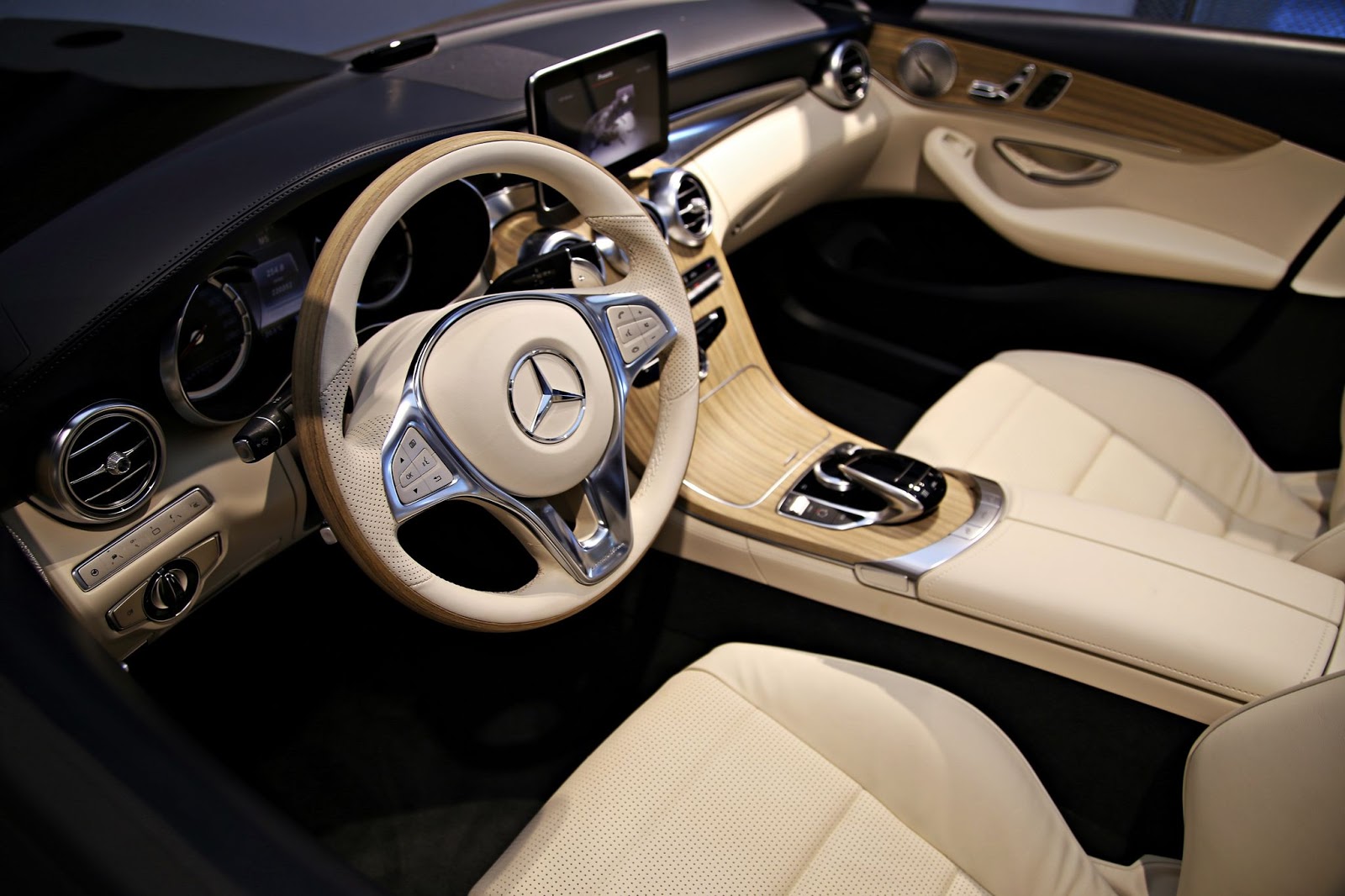 Pre Production Mercedes Benz C Class Cabriolet Interior