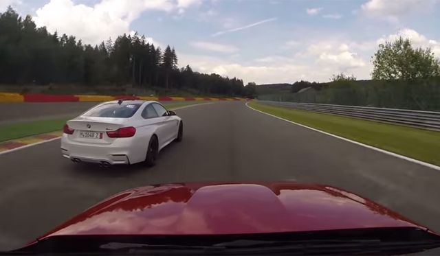 Video: 2014 BMW M4 and M3 on Spa Francorchamps