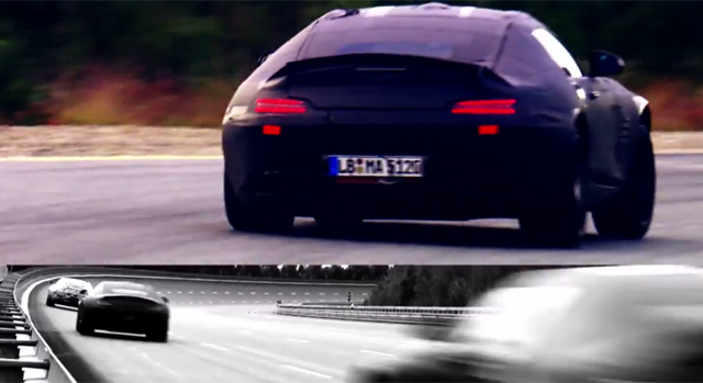 Video: New Teaser Dropped of 2015 Mercedes-AMG GT