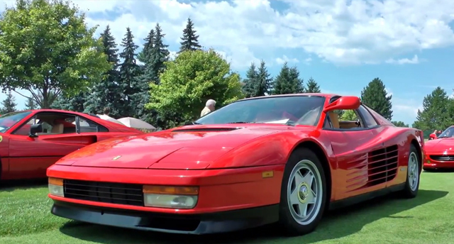 Video: Epic Sounding Ferrari Testarossa!